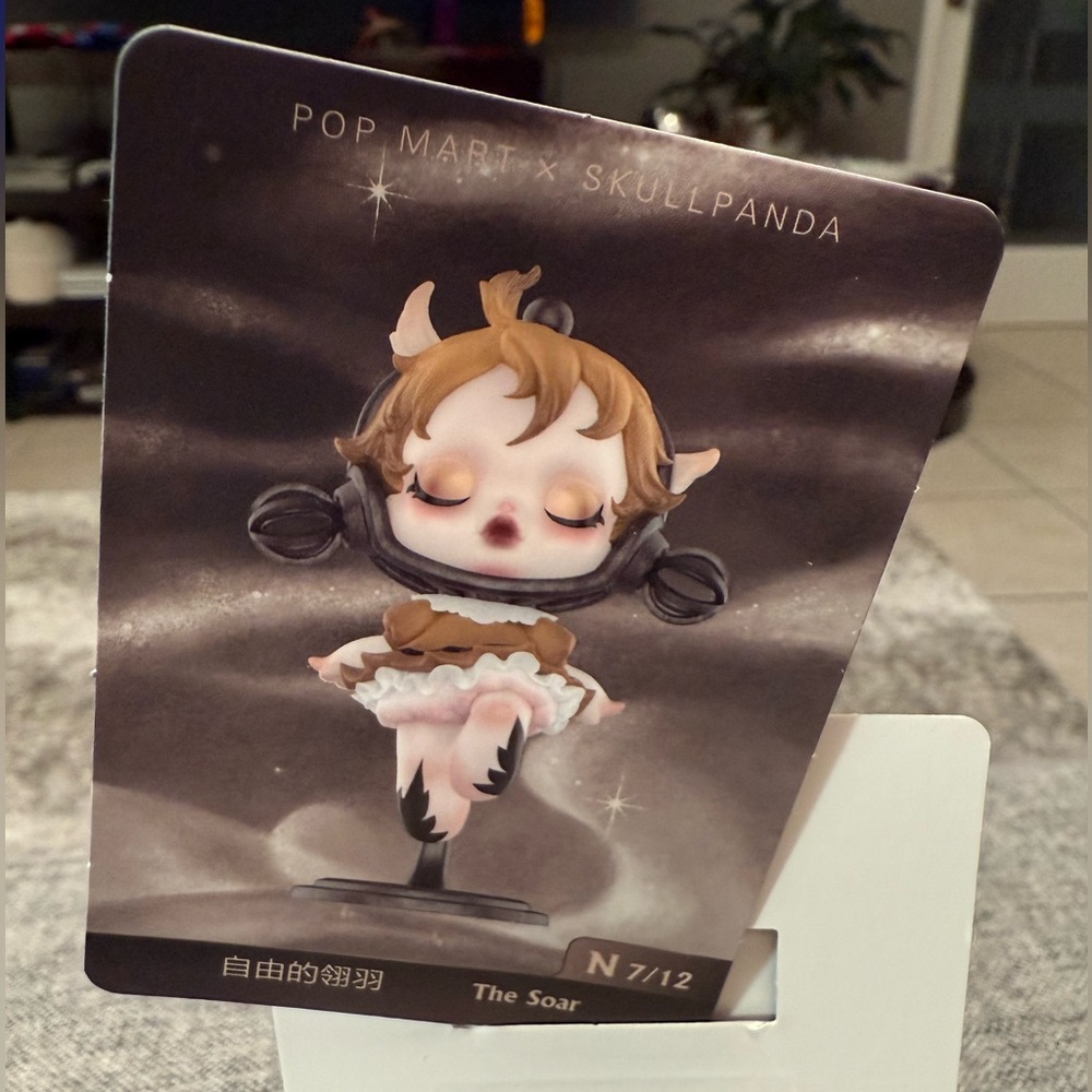 Pop Mart x Skullpanda Image Of Reality Figurine - Soar. Box opened bag sealed